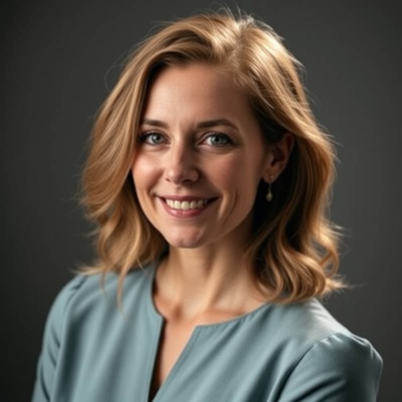 A headshot of Bronte Davies, a seasoned film director with over 20 years of experience.